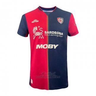 Camiseta Cagliari Calcio Primera 2024-2025 Tailandia