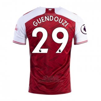 Camiseta Arsenal Jugador Guendouzi Primera 2020-2021