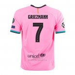 Camiseta Barcelona Jugador Griezmann Tercera 2020-2021