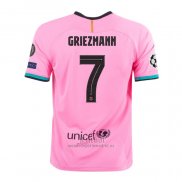 Camiseta Barcelona Jugador Griezmann Tercera 2020-2021