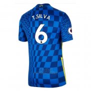 Camiseta Chelsea Jugador T.Silva Primera 2021-2022