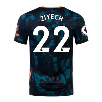 Camiseta Chelsea Jugador Ziyech Tercera 2021-2022