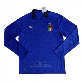 Camiseta Italia Primera Manga Larga 2020-2021