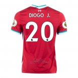 Camiseta Liverpool Jugador Diogo J. Primera 2020-2021