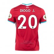 Camiseta Liverpool Jugador Diogo J. Primera 2020-2021