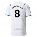 Camiseta Manchester City Jugador Gundogan Segunda 2021-2022