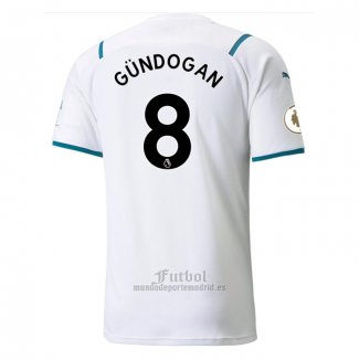 Camiseta Manchester City Jugador Gundogan Segunda 2021-2022