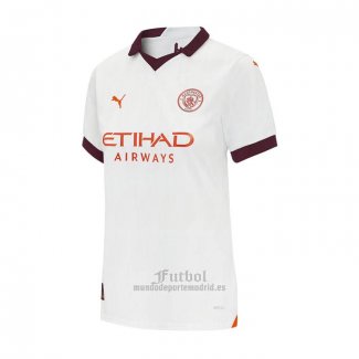 Camiseta Manchester City Segunda Mujer 2023-2024