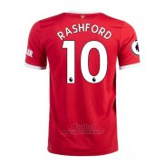 Camiseta Manchester United Jugador Rashford Primera 2021-2022