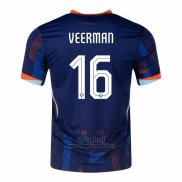 Camiseta Paises Bajos Jugador Veerman Segunda 2024