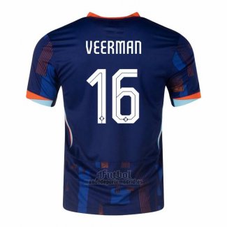 Camiseta Paises Bajos Jugador Veerman Segunda 2024