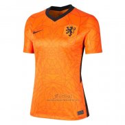 Camiseta Paises Bajos Primera Mujer 2020-2021