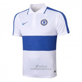 Camiseta Polo del Chelsea 2020-2021 Blanco