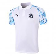 Camiseta Polo del Olympique Marsella 2020-2021 Blanco