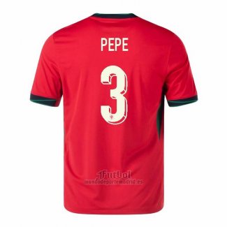 Camiseta Portugal Jugador Pepe Primera 2024