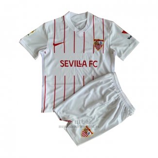 Camiseta Sevilla Primera Nino 2021-2022