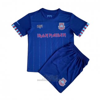 Camiseta West Ham x IRON MAIDEN Segunda Nino 2021-2022