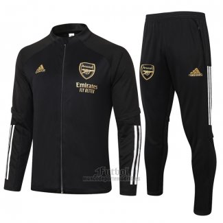 Chandal de Chaqueta del Arsenal 2020-2021 Negro