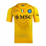 Camiseta Napoli Portero 2023-2024 Amarillo Tailandia