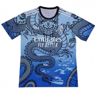 Camiseta Real Madrid Dragon 2024-2025 Azul Tailandia