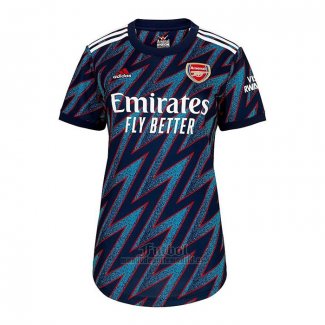 Camiseta Arsenal Tercera Mujer 2021-2022