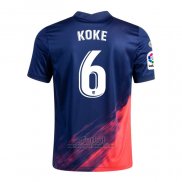 Camiseta Atletico Madrid Jugador Koke Segunda 2021-2022