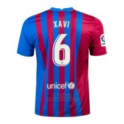 Camiseta Barcelona Jugador Xavi Primera 2021-2022