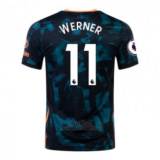 Camiseta Chelsea Jugador Werner Tercera 2021-2022