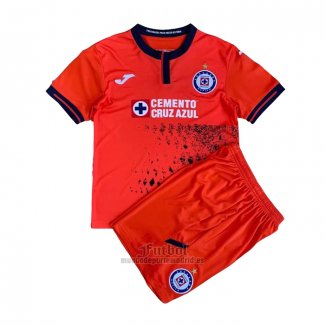 Camiseta Cruz Azul Tercera Nino 2021-2022