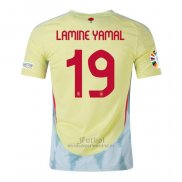 Camiseta Espana Jugador Lamine Yamal Segunda 2024