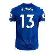 Camiseta Everton Jugador Y.Mina Primera 2020-2021