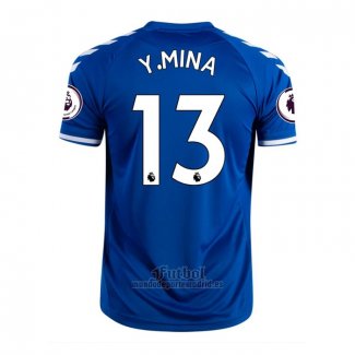 Camiseta Everton Jugador Y.Mina Primera 2020-2021