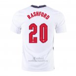 Camiseta Inglaterra Jugador Rashford Primera 2020-2021