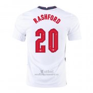 Camiseta Inglaterra Jugador Rashford Primera 2020-2021