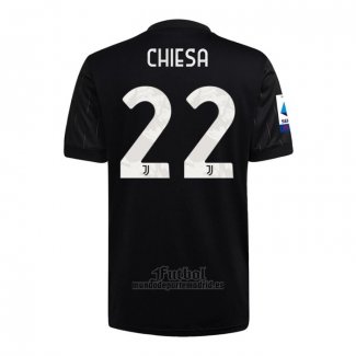 Camiseta Juventus Jugador Chiesa Segunda 2021-2022