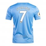 Camiseta Manchester City Jugador Sterling Primera 2021-2022