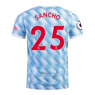 Camiseta Manchester United Jugador Sancho Segunda 2021-2022