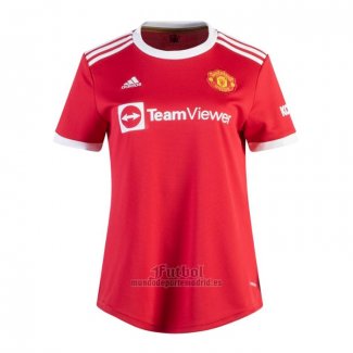 Camiseta Manchester United Primera Mujer 2021-2022