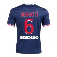 Camiseta Paris Saint-Germain Jugador Verratti Primera 2020-2021