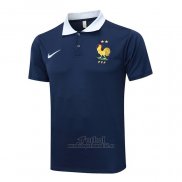 Camiseta Polo del Francia 2024-2025 Azul