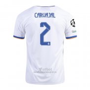 Camiseta Real Madrid Jugador Carvajal Primera 2021-2022