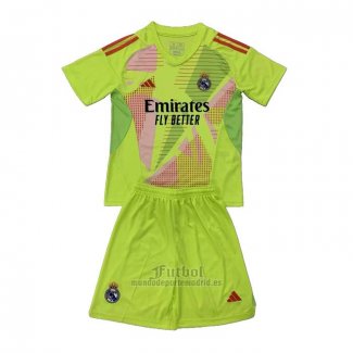 Camiseta Real Madrid Portero Cuarto Nino 2024-2025