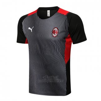 Camiseta de Entrenamiento AC Milan 2021-2022 Gris