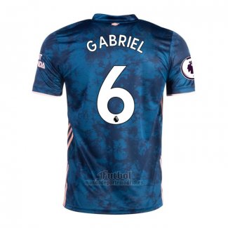 Camiseta Arsenal Jugador Gabriel Tercera 2020-2021