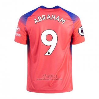 Camiseta Chelsea Jugador Abraham Tercera 2020-2021