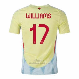 Camiseta Espana Jugador Williams Segunda 2024