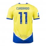 Camiseta Juventus Jugador Cuadrado Tercera 2021-2022