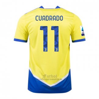 Camiseta Juventus Jugador Cuadrado Tercera 2021-2022