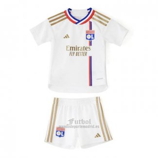 Camiseta Lyon Primera Nino 2023-2024