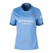 Camiseta Manchester City Primera Mujer 2024-2025